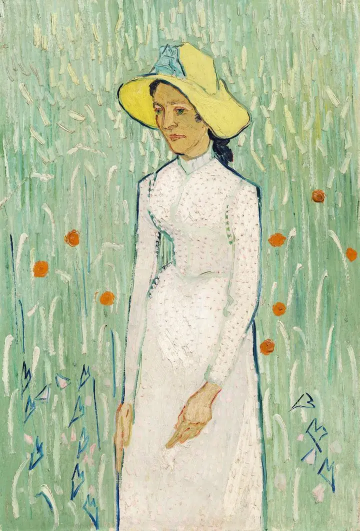 Girl In White, Paintings, Van Gogh