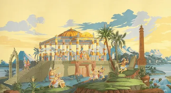 Goldish Building, Wallpaper, World Landscape