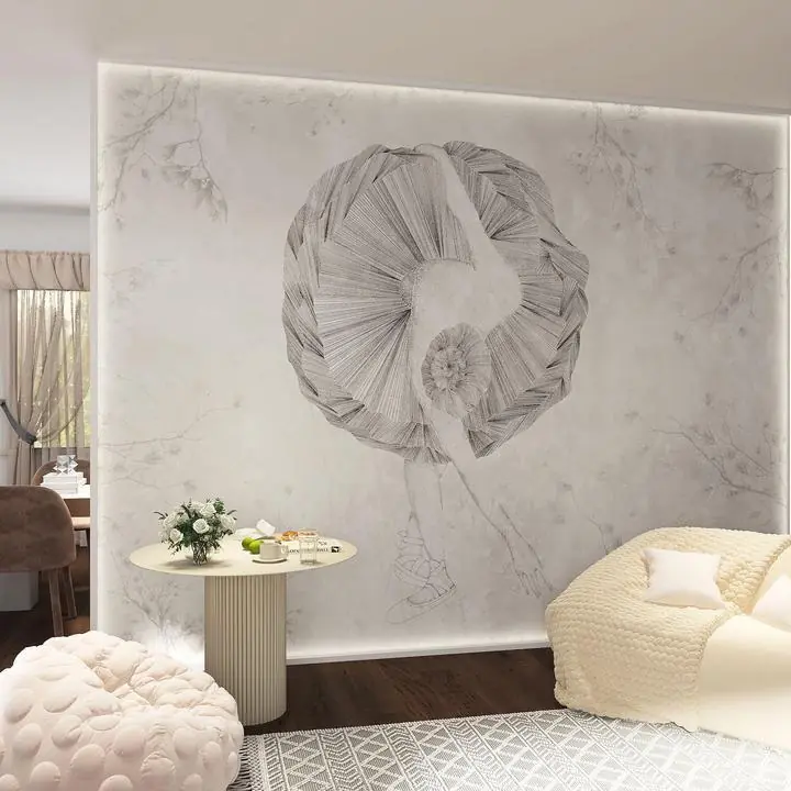 Gray Ballerina Tutu Skirt