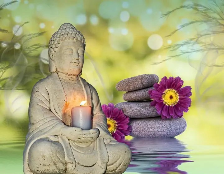 Gray Buddha 7, Religious, Buddha