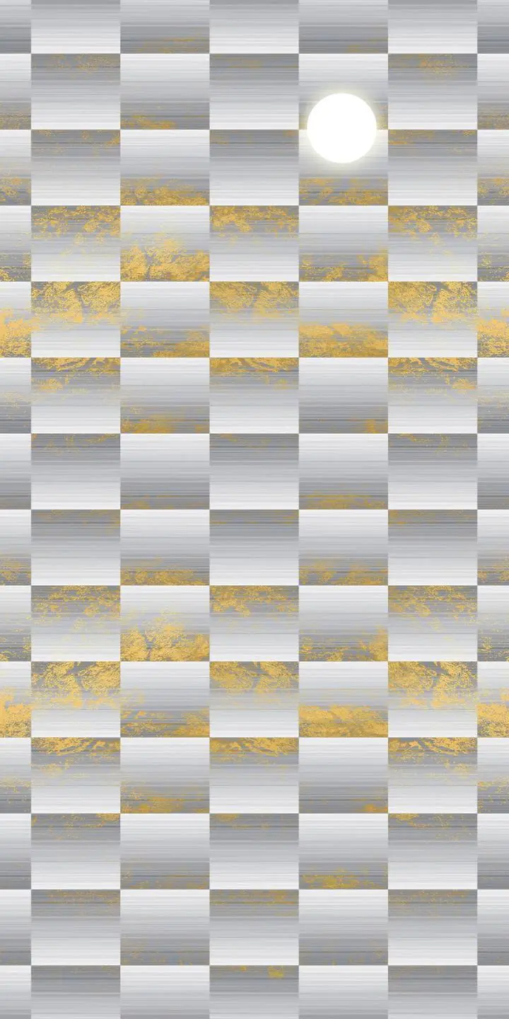 Gray Gold Checkerboard Pattern, Wall Art, Decor Wall Art, Decor Wall Art G
