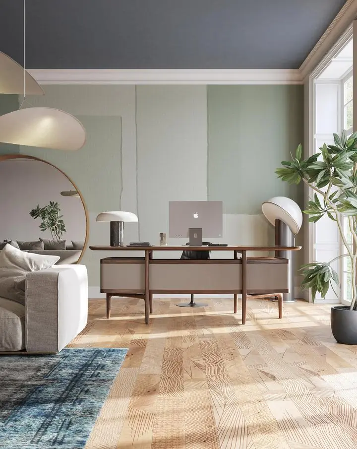 Gray Rectangular Paint Swatches