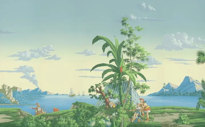 Green Palm Tree 3, Wallpaper, World Landscape