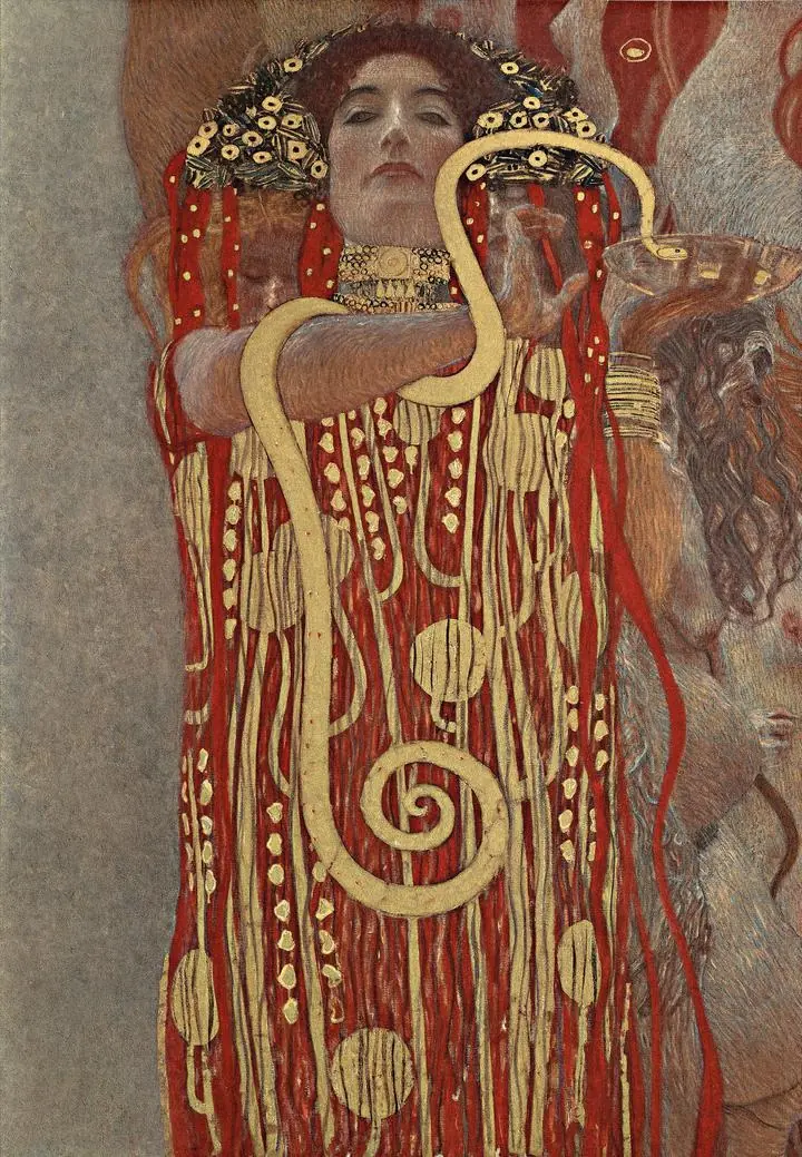 Hygieia, Paintings, Gustav Klimt