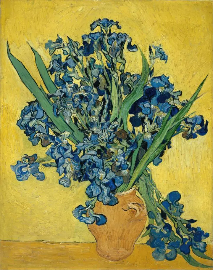 Irises 3, Paintings, Van Gogh