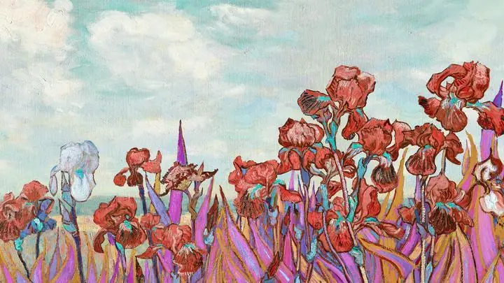 Irises, Paintings, Van Gogh