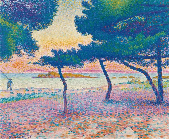 La Plage De Saint-Clair (1896)
