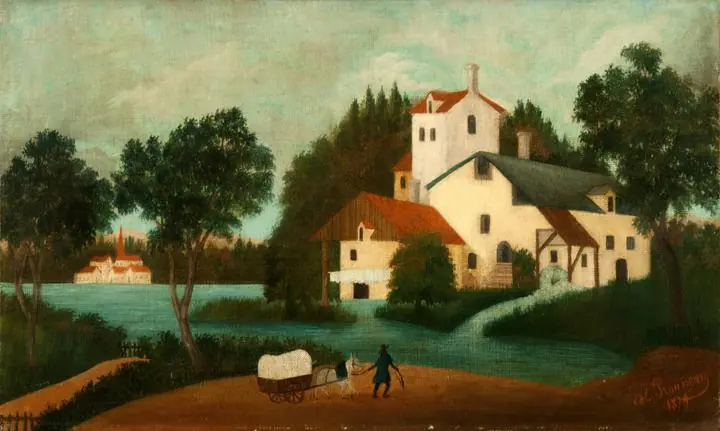 Landscape with Watermill (1879)