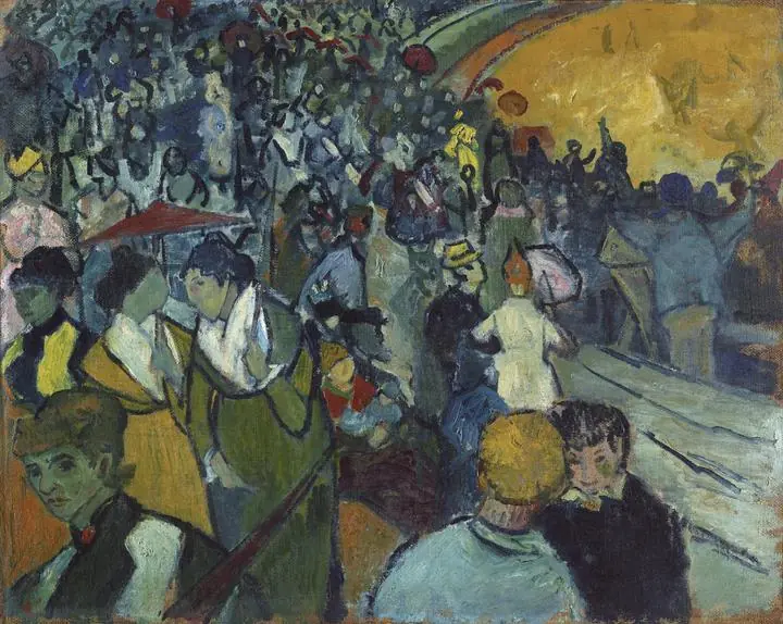 Les Arenes, Paintings, Van Gogh