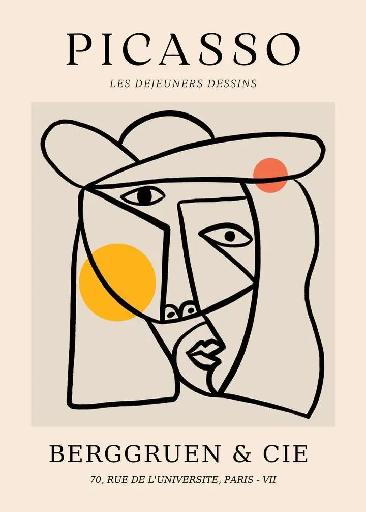 Les Dejeuners Dessins 2, Paintings, Picasso