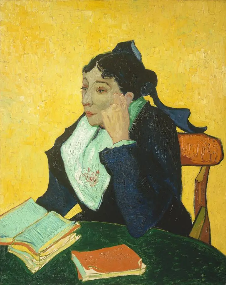 Madame Joseph Michel Ginoux 1888, Paintings, Van Gogh