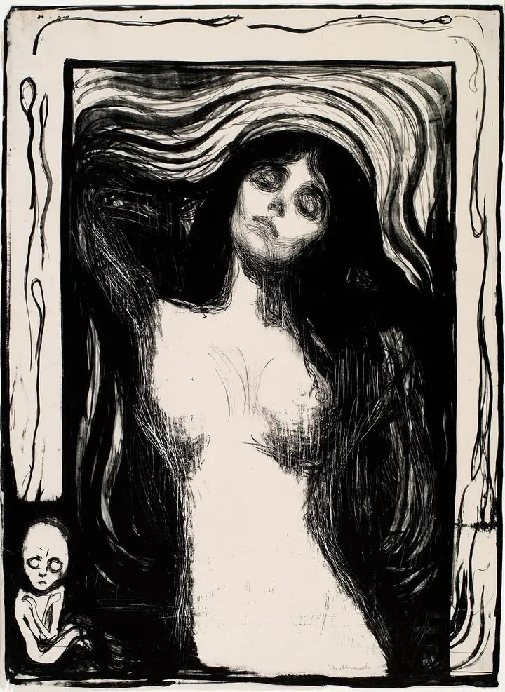 Madonna, Paintings, Edvard Munch