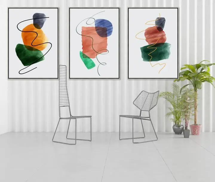 Modern Wall Art B 17