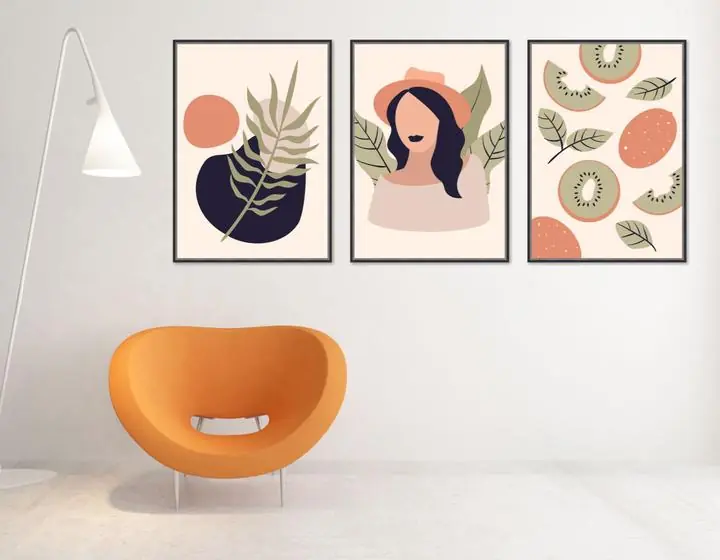 Modern Wall Art B 58, Wall Art, Modern, Modern Wall Art B