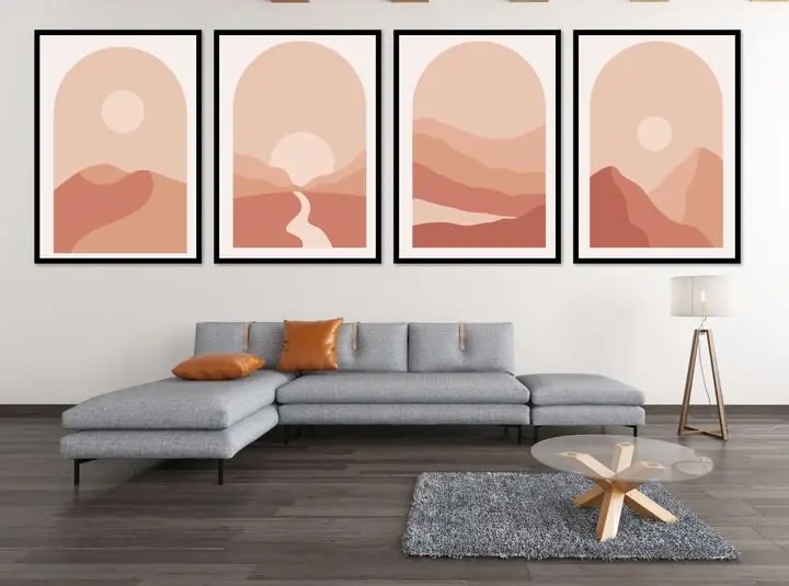 Modern Wall Art B 95, Wall Art, Modern, Modern Wall Art B