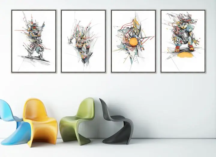 Modern Wall Art C 35, Wall Art, Modern, Modern Wall Art C