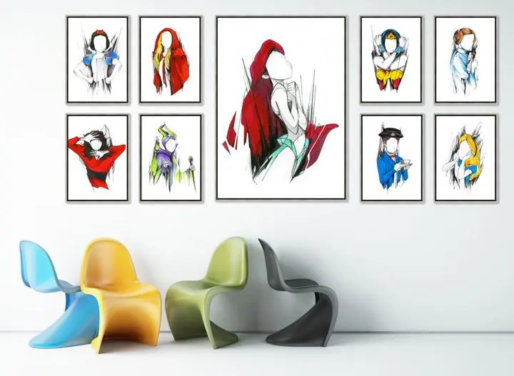 Modern Wall Art C 40, Wall Art, Modern, Modern Wall Art C