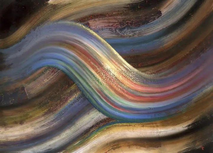 Multicolored Abstract Art Painting 3, Wall Art, Decor Wall Art, Decor Wall Art E