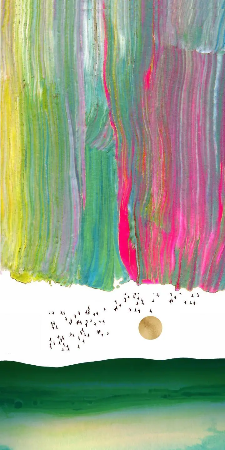 Multicolored Abstract Art The Does Not, Wall Art, Decor Wall Art, Decor Wall Art G
