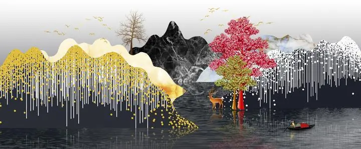 Multicolored Tree Deer