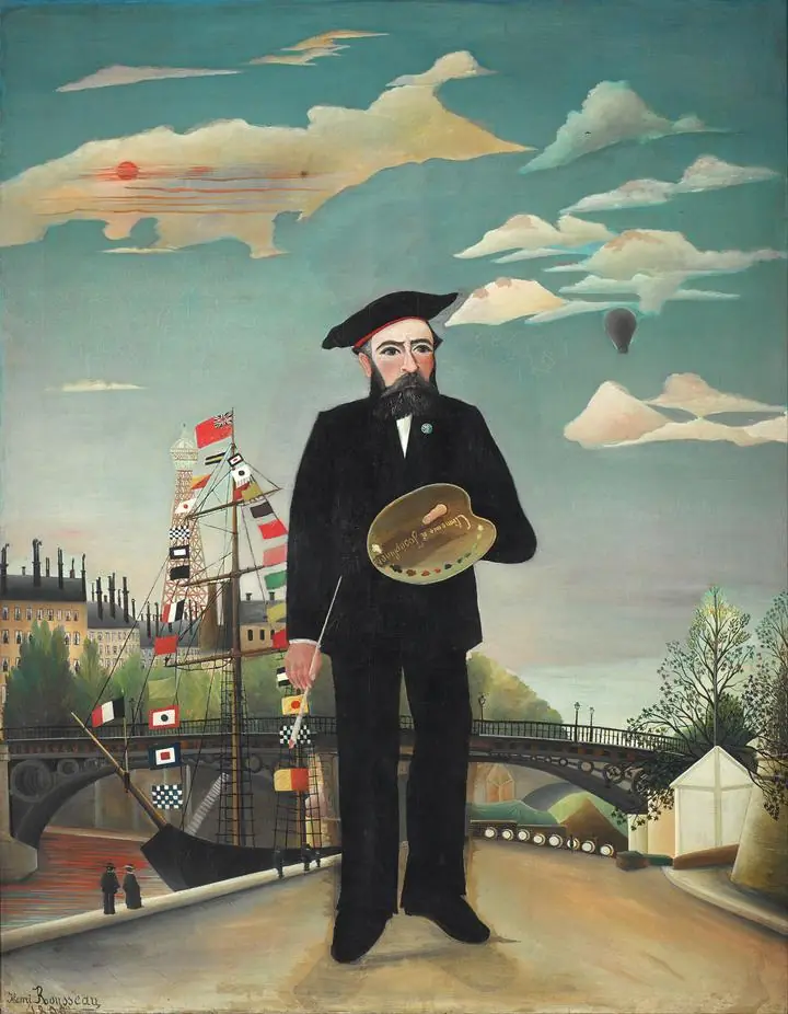 Myself- Portrait Landscape (1890), Paintings, Henri Rousseau