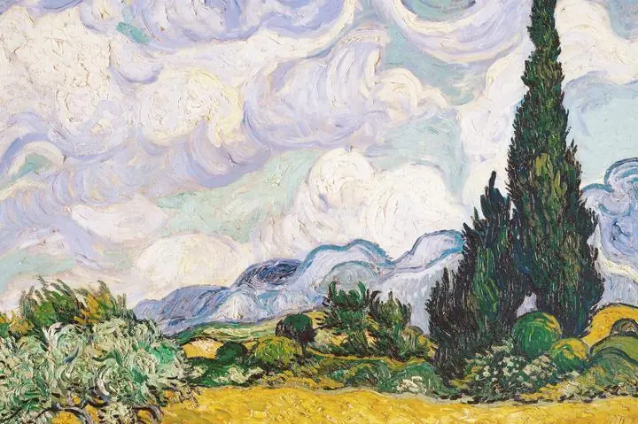 Nature Vintage, Paintings, Van Gogh