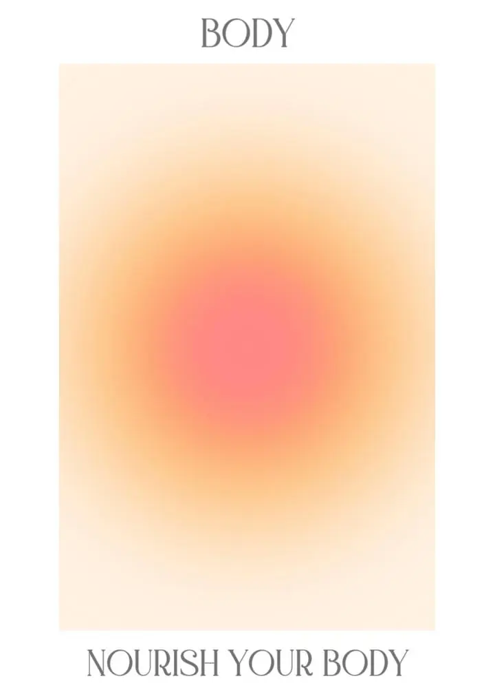 Nourrish Your Body, Aesthetic Art, Aura