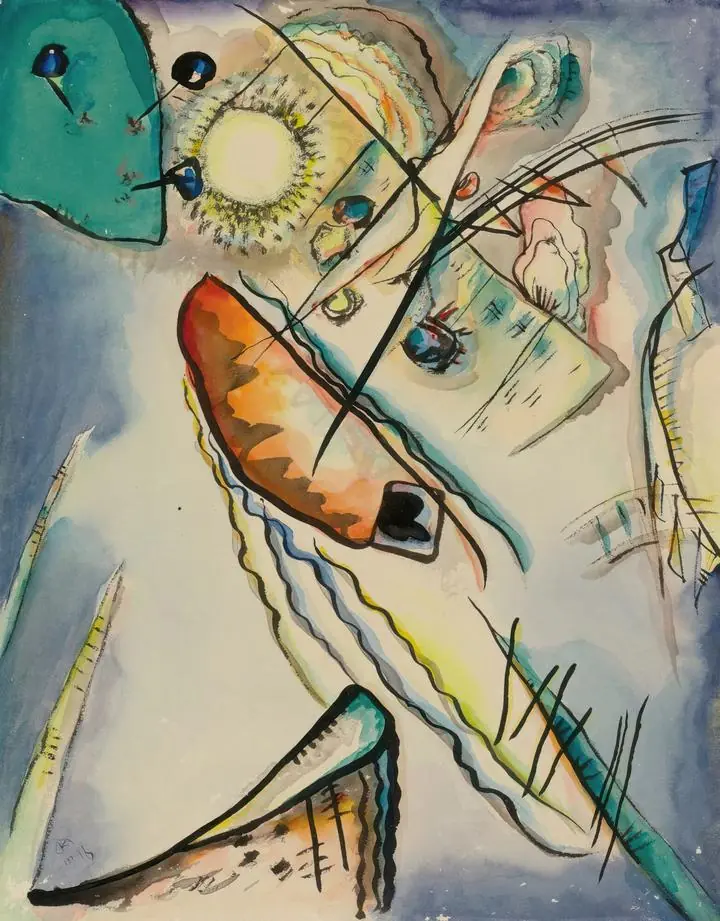 Ohne Titel (1916), Paintings, Wassily Kandinsky