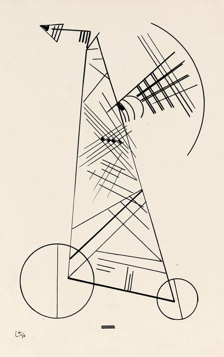 Ohne Titel (1930), Paintings, Wassily Kandinsky