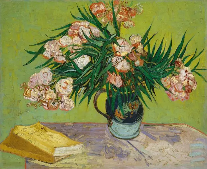 Oleanders, Paintings, Van Gogh