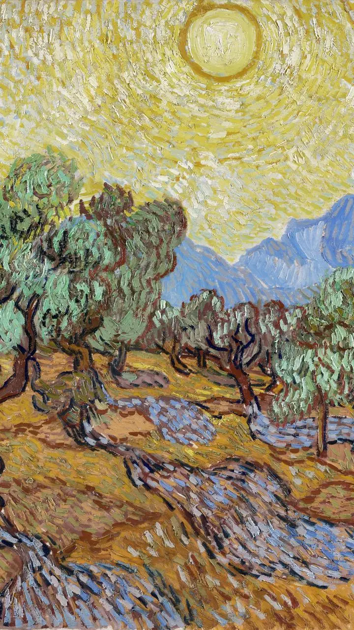 Olive Trees, Paintings, Van Gogh