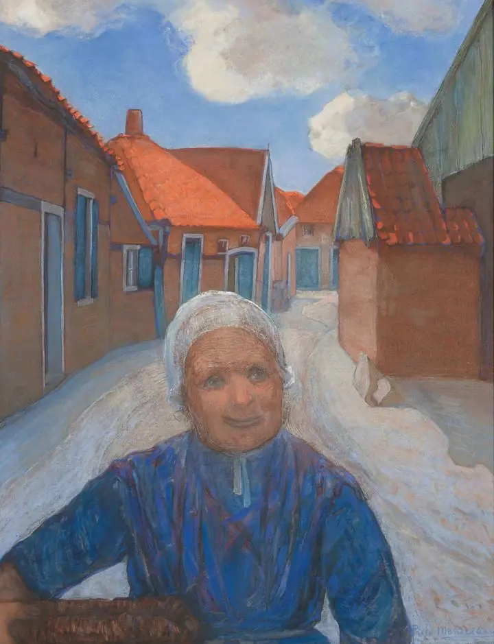 Op De Lappenbrink Te Winterswijk (1944), Paintings, Piet Mondrian