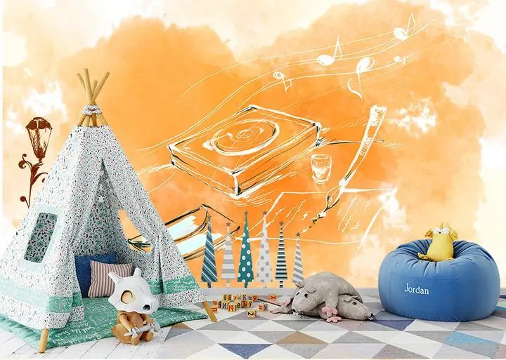 Orange Book Pencil Cup