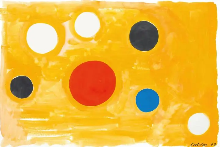 Orbs on Orange (1963)