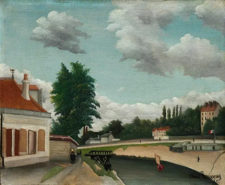 Outskirts Of Paris (1897-1905), Paintings, Henri Rousseau