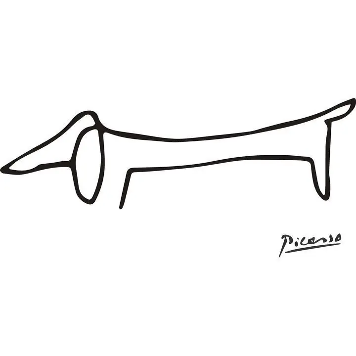 Pablo Picasso 2, Wall Art, Modern, Modern Monochrome