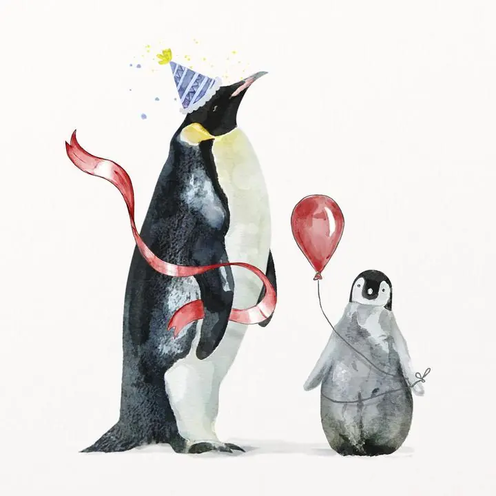 Penguins, Aesthetic Art, Animal & Birds, Animal & Birds B