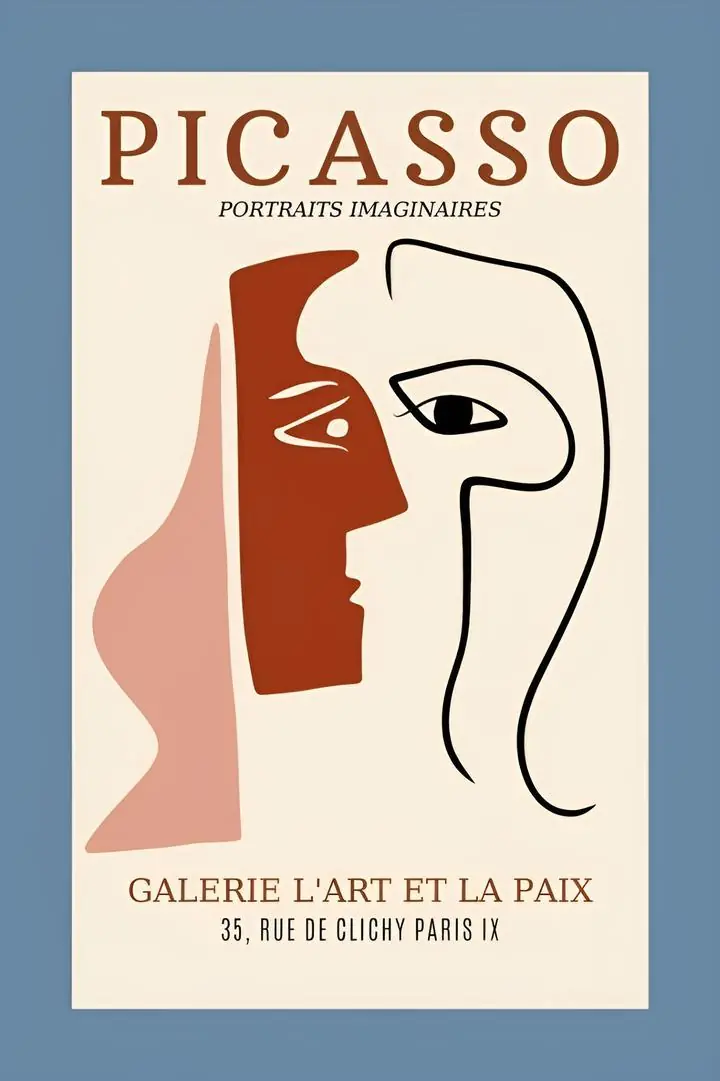 Picasso Portraits Imaginaires, Paintings, Picasso