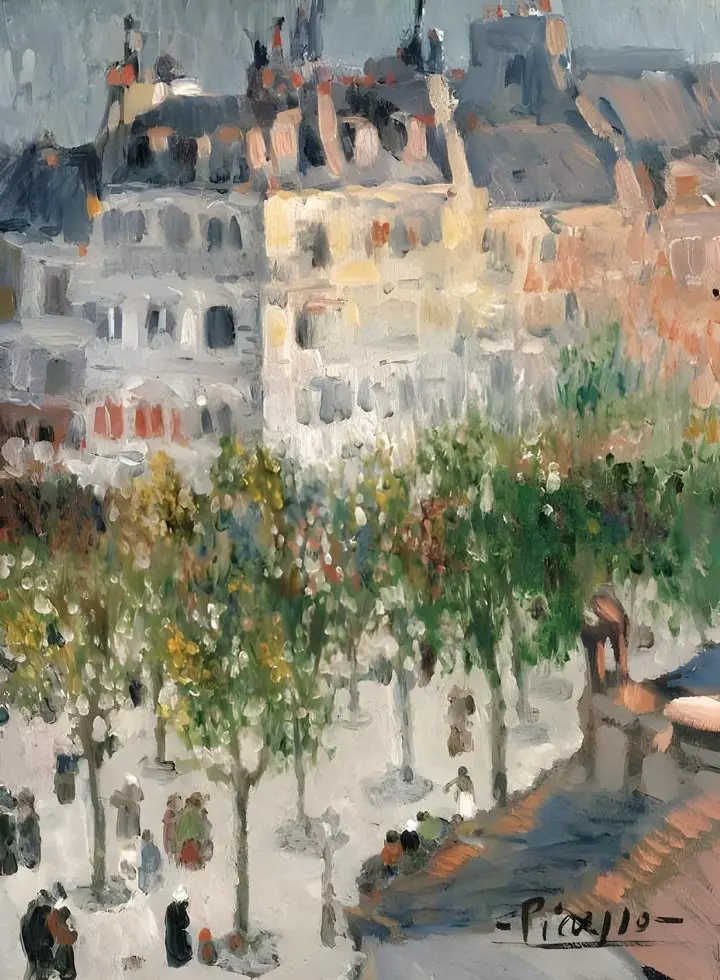 Pico Plaza, Paintings, Picasso