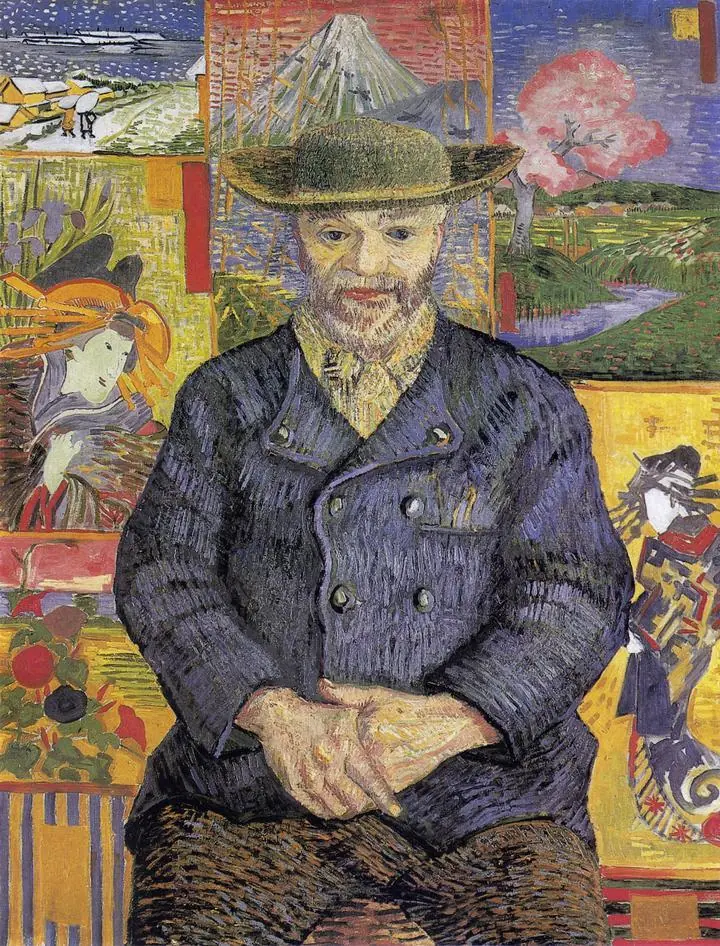 Portrait Of P Re Tanguy, Paintings, Van Gogh