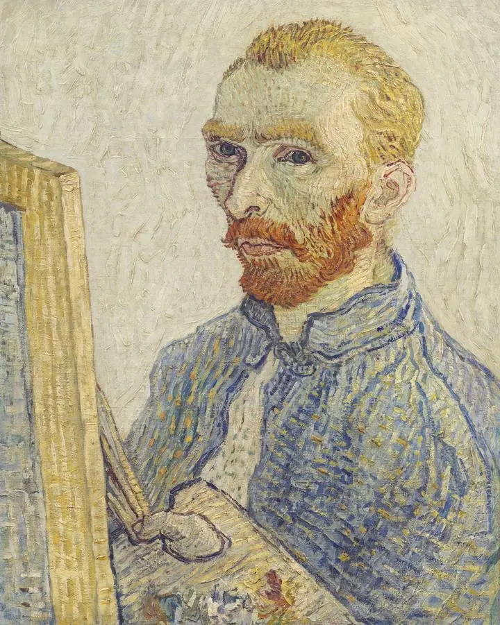 Portrait Of Vincent, Paintings, Van Gogh