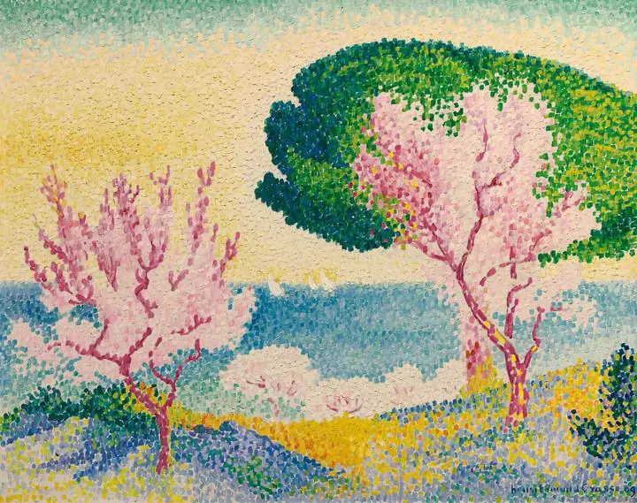 Printemps Rose (1908), Paintings, Henri-Edmond Cross