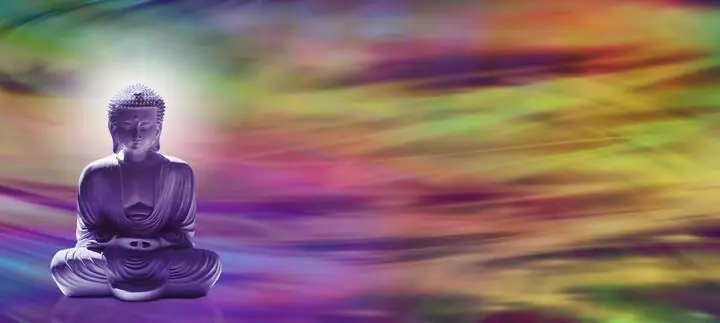 Purple Buddha, Religious, Buddha