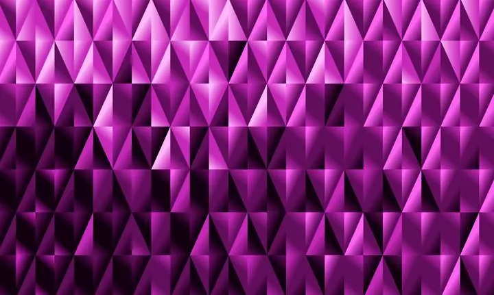 Purple Triangle Pattern, Wallpaper, Old 3D