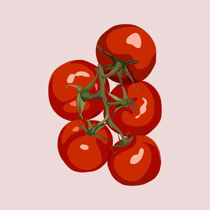 Red Cherry Tomatoes, Aesthetic Art, Fruits