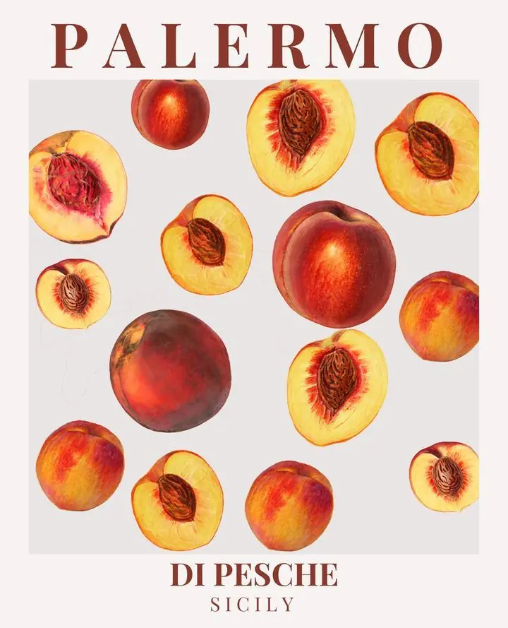 Red Peaches, Aesthetic Art, Fruits