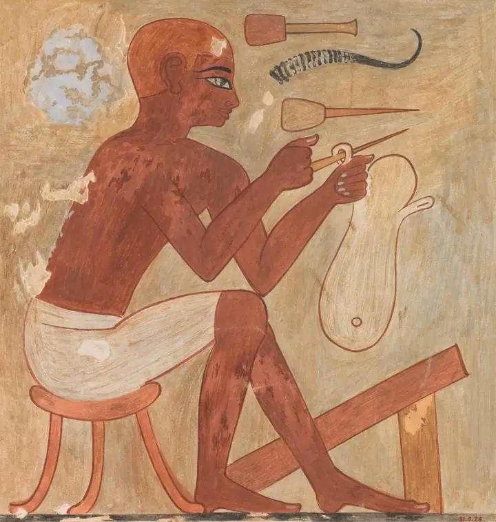 Sandal Maker Tomb of Rekhmire