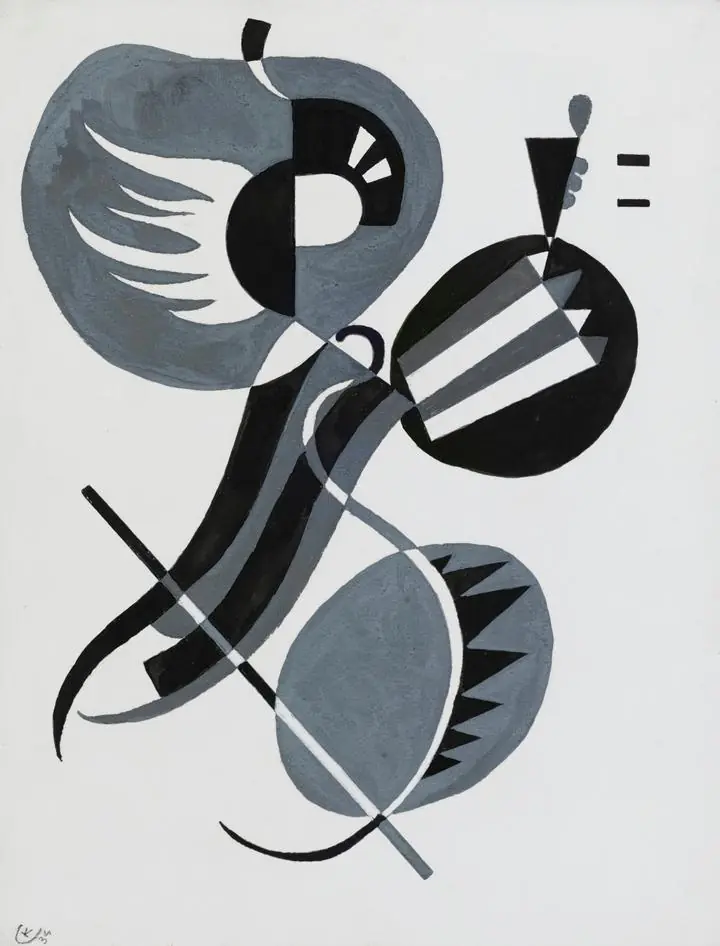 Sans Titre (1934), Paintings, Wassily Kandinsky
