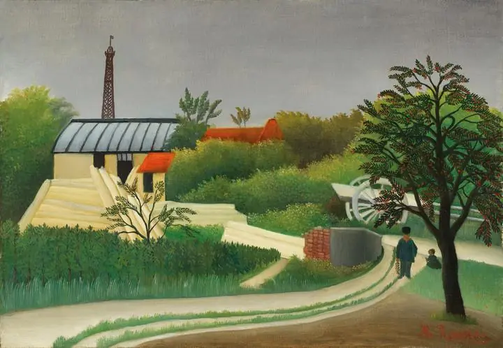 Scierie Aux Environs De Pari (After 1889), Paintings, Henri Rousseau