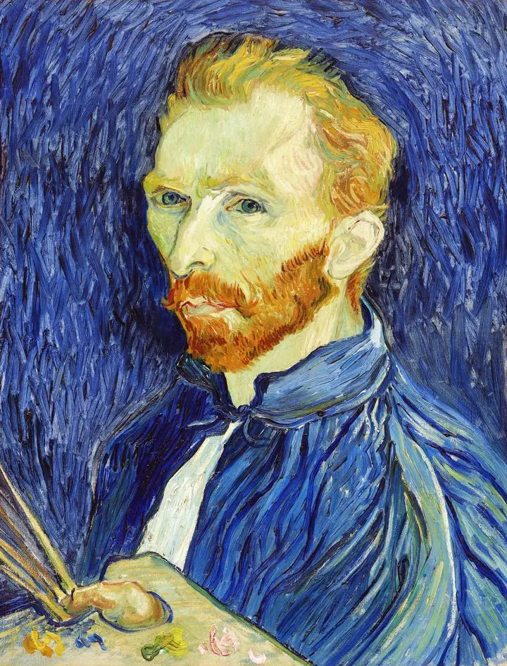 Self Portrait 3, Paintings, Van Gogh